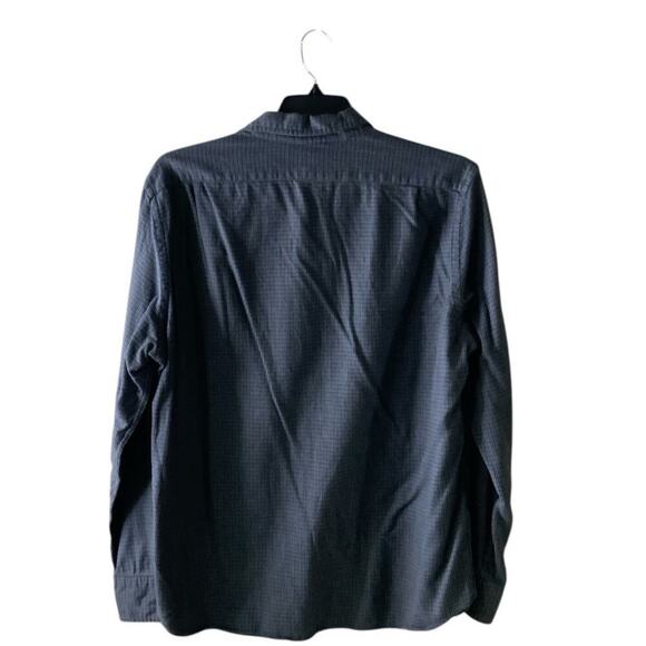 JCrew Herringbone Shirt Mens XL Slim Long Sleeve Chest Pocket Flannel Button Up - Picture 2 of 6